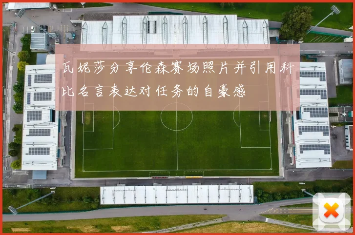 瓦妮莎分享伦森赛场照片并引用科比名言表达对任务的自豪感