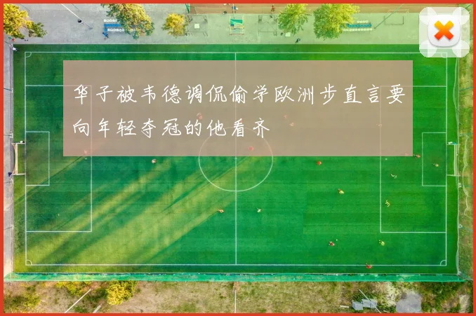 华子被韦德调侃偷学欧洲步直言要向年轻夺冠的他看齐